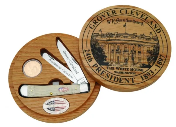 Case Grover Cleveland Pres Com Knives 9693