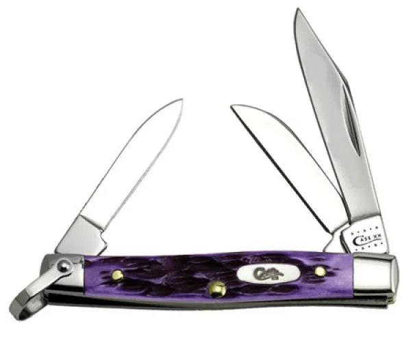 Case Ultra Violet Sm Stockman Knives 9990