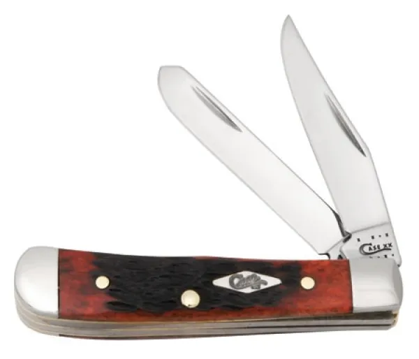 Case 62154ss Crimson Tiny Trapper Knives 9992