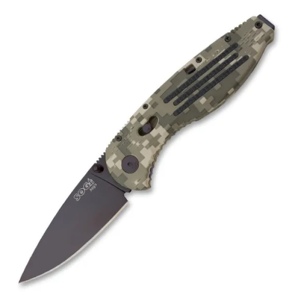SOG Aegis Digi Camo Blk Tini knives AE06-CP