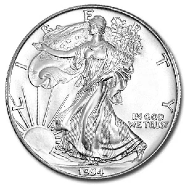 1994 1 oz Silver American Eagle Coin AMERICAN_1994_SILVER_EAGLE_1_OZ