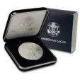 1996 1 oz Silver American Eagle Key Date Coin in U.S. Mint Box