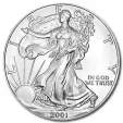 2001 1 oz Silver American Eagle Coin