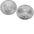 2003 1 oz Silver American Eagle Coin in Capsule