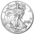 2004 1 oz Silver American Eagle Coin
