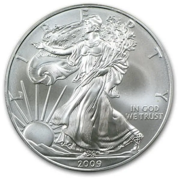 2009 1 oz Silver American Eagle Coin AMERICAN_2009_SILVER_EAGLE_1_OZ