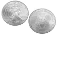 2009 1 oz Silver American Eagle Coin in Capsule