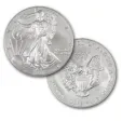 2010 1 oz Silver American Eagle Coin in Air-Tite Capsule