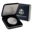 2010 1 oz Silver American Eagle Coin in U.S. Mint Box