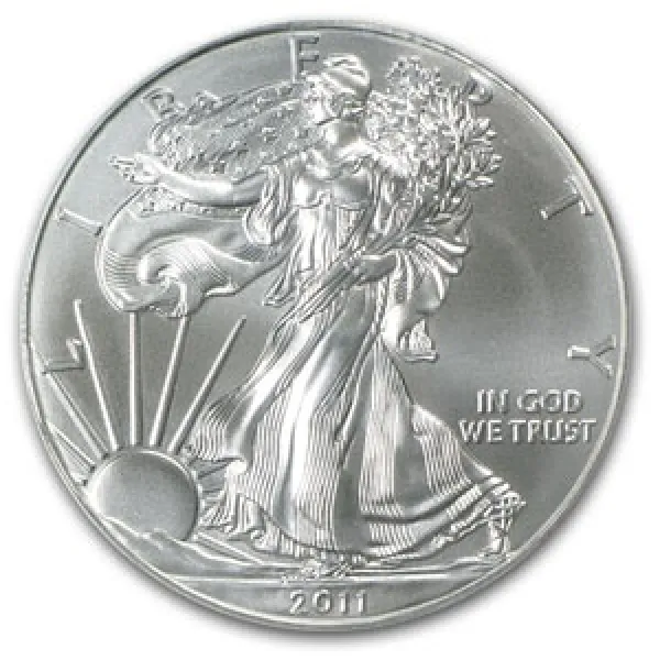 2011 1 oz Silver American Eagle Coin AMERICAN_2011_SILVER_EAGLE_1_OZ