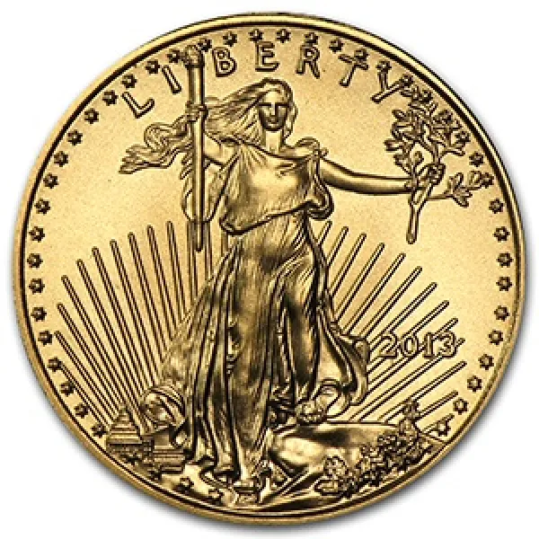 2013 1-10 oz Gold American Eagle Coin  AMERICAN_2013_GOLD_EAGLE_0-1_OZ
