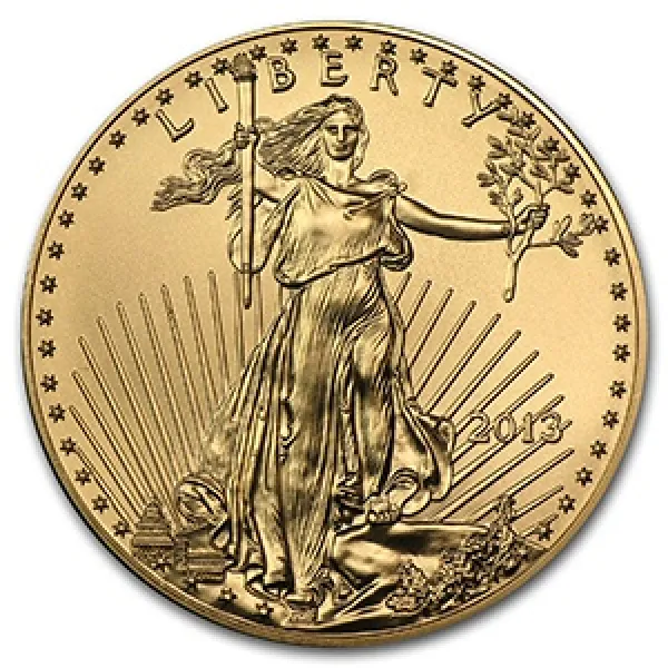 2013 1 oz Gold American Eagle Coin  AMERICAN_2013_GOLD_EAGLE_1_OZ