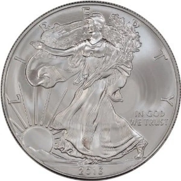 2013 1 oz Silver American Eagle Coin in Air-Tite Capsule AMERICAN_2013_SILVER_EAGLE_1_OZ_IN_CAPSULE