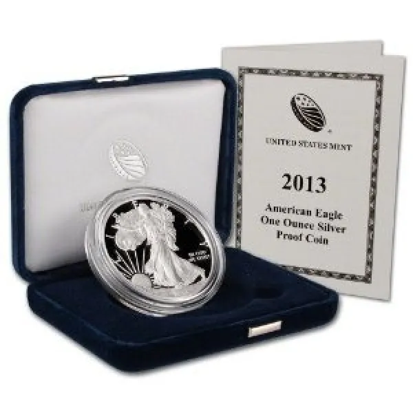 2013 1 oz Silver American Eagle Proof Coin with COA AMERICAN_2013_SILVER_EAGLE_PROOF_COA_1_OZ_USMINT_BOX