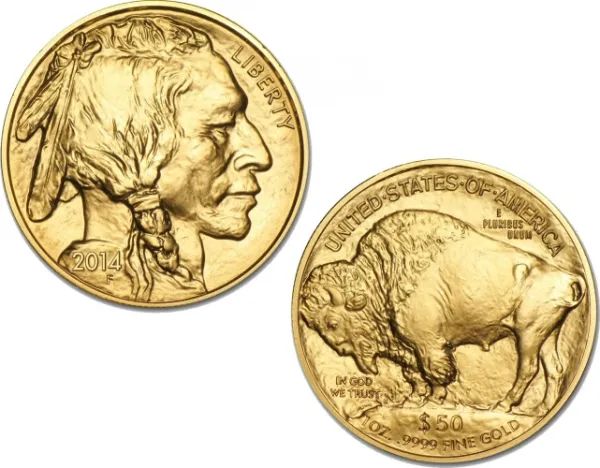 2014 1 oz Gold American Buffalo Coin  AMERICAN_2014_GOLD_BUFFALO_1_OZ