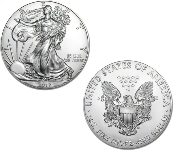 2017 1 oz Silver American Eagle Coin AMERICAN_2017_SILVER_EAGLE_1_OZ