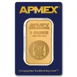 APMEX 1 Ounce Gold Bar .9999 Fine (In Assay)