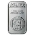 APMEX 1 Oz Silver Bar .999 Fine