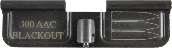 300AAC Blackout AR-15 Laser Engraved Ejection Port Dust Cover AR15_EJECTION_PORT_COVER_300ACC_BLACKOUT