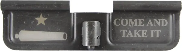 Cannon Come And Take It AR-15 Laser Engraved Ejection Port Dust Cover AR15_EJECTION_PORT_COVER_CANNON_COME_AND_TAKE_IT