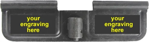 Custom Laser Engraved AR-15 Ejection Port Dust Cover AR15_EJECTION_PORT_COVER_CUSTOM