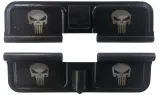 Double Sided Double Skull AR-15 Laser Engraved Ejection Port Dust Cover