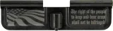2nd Amendment American Flag AR-15 Laser Engraved Ejection Port Dust Cover