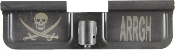 Pirate - Arrgh AR-15 Laser Engraved Ejection Port Dust Cover AR15_EJECTION_PORT_COVER_PIRATE_ARRGH