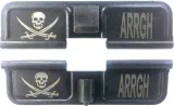 Double Sided Pirate / Arrgh AR-15 Laser Engraved Ejection Port Dust Cover