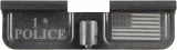 1* Police / USA Flag AR-15 Laser Engraved Ejection Port Dust Cover