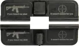 Double Sided If You Heard My Shot It Wasn't Meant For You Laser Engraved Ejection Port Dust Cover