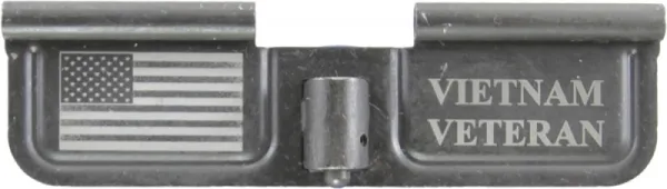 Vietnam Veteran - USA Flag AR-15 Laser Engraved Ejection Port Dust Cover AR15_EJECTION_PORT_COVER_VIETNAM_VETERAN_USA_FLAG
