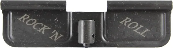 Rock N Roll AR-15 Laser Engraved Ejection Port Dust Cover AR15_EJECTION_PORT_ROCK_N_ROLL