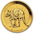 2011 Austalian Gold Kangaroo .9999 Fine Gold 1 oz Coin