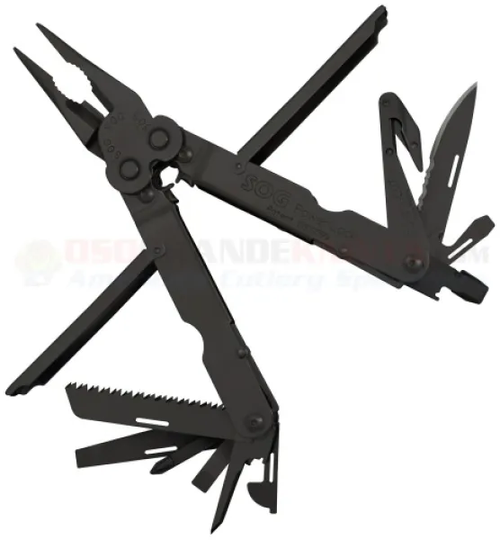 SOG Pwrlock Eod V-cut Blk Lt Sh knives B63-L
