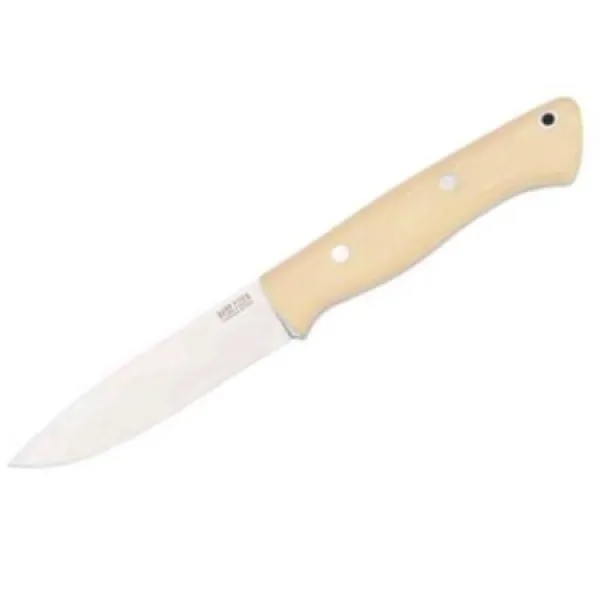 Bark River Aurora Ivory Micarta knives BA140MAI