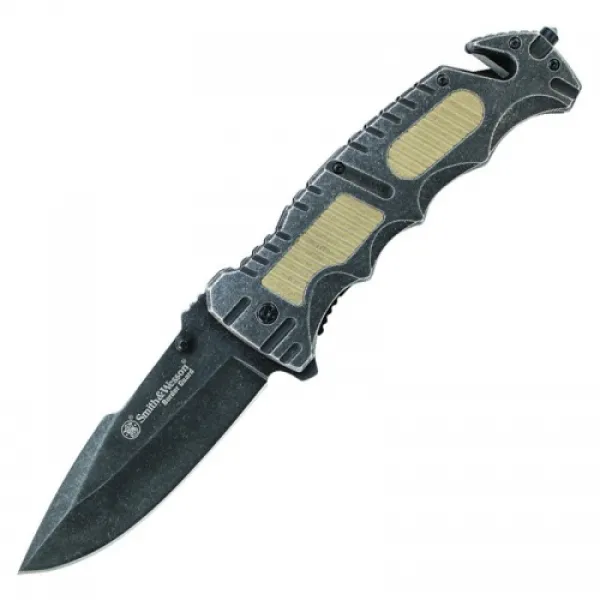 Smith and Wesson Border Guard Dp Liner Lock Knives BG7