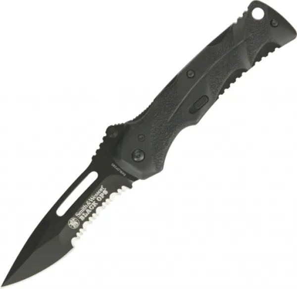 Smith and Wesson Black Ops 2 Assist Serrated Knives BLOP2BS
