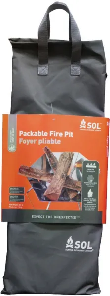 Adventure Medical Flat Pack Fire Pit outdoor gear AD01401014