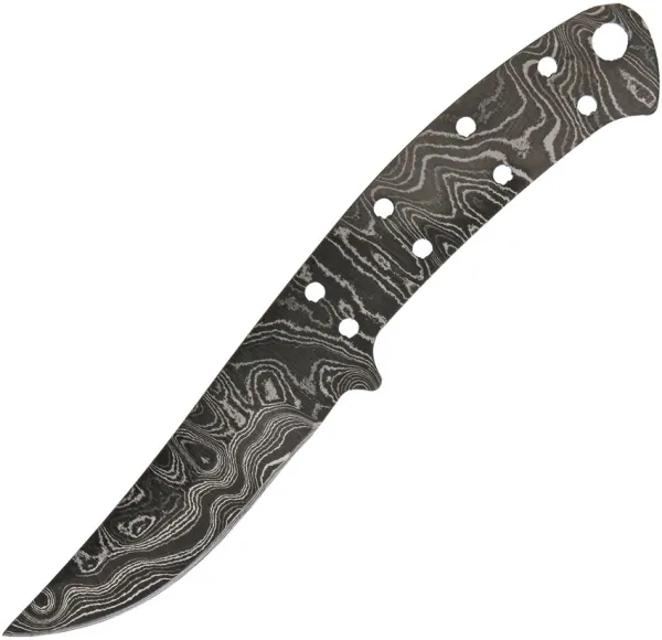Alabama Damascus Steel Damascus Knife Blade ADS076