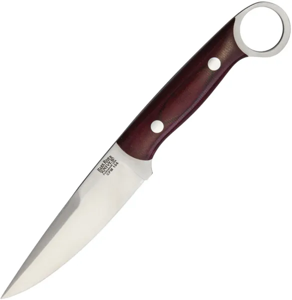 Bark River Donnybrook Burgundy Micarta knives BA07055MBU