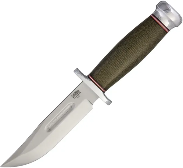 Bark River Boone Green Canvas knives BA08112MGC