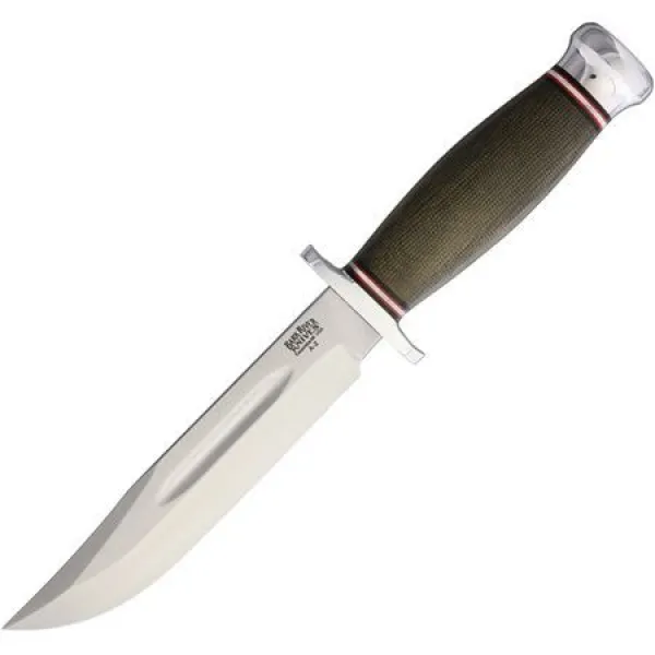 Bark River Boone II Green Canvas knives BA08211MGC