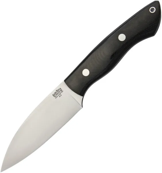 Bark River Bush Seax Black Canvas knives BA09110MBC