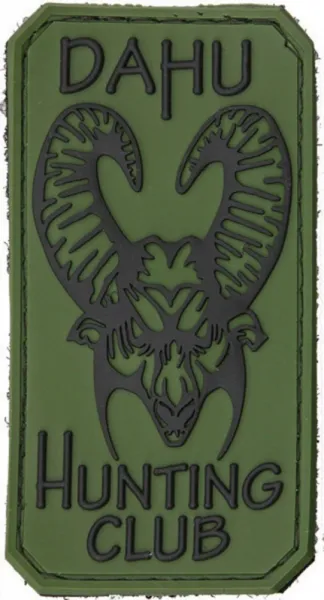 Bastinelli Creations PVC Patch Dahu Hunting Club BASDAHU