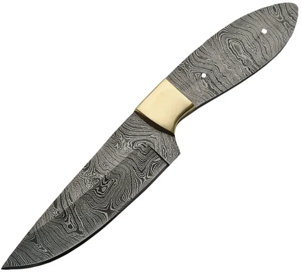 Knifemaking Damascus Blade Brass Bolster BLDM2731BS