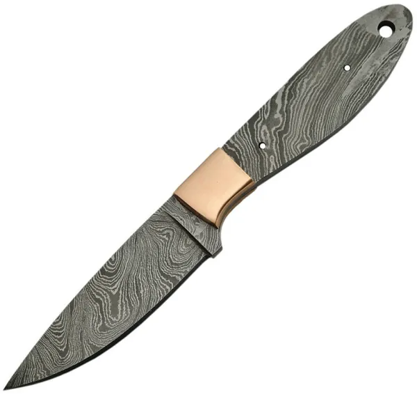 Knifemaking Drop Point Knife Blade BLDM2738