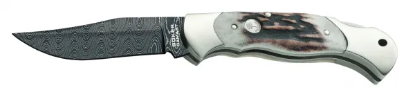Boker Scout Stag Damascus knives BO112116DAM