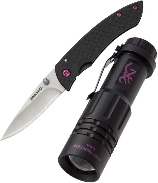 Browning Pro Hunter Combo Pink knives BR5373