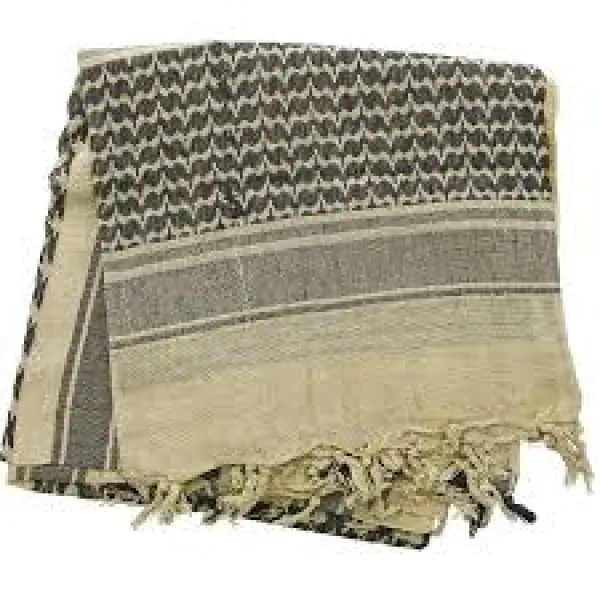  Shemagh Beige-Black 5 Pack BUSCB224BBBX
